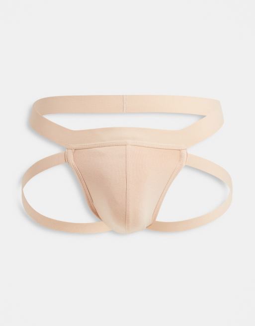 ASOS DESIGN - Jockstrap in bruine tint