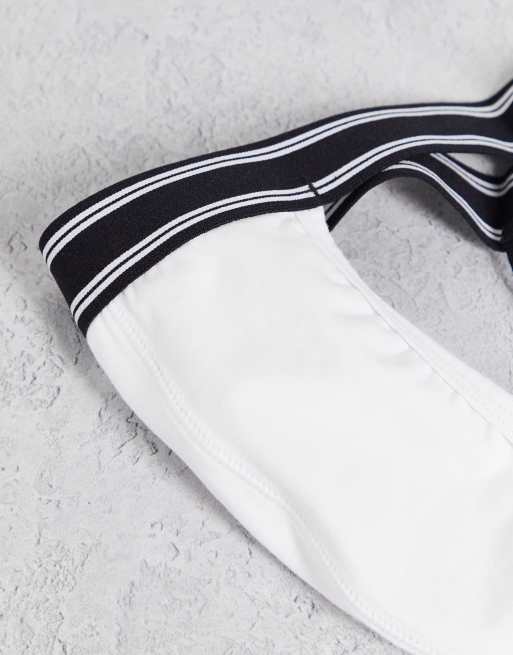 ASOS DESIGN - Jockstrap med sort kontrast-taljebånd, 2 af 4