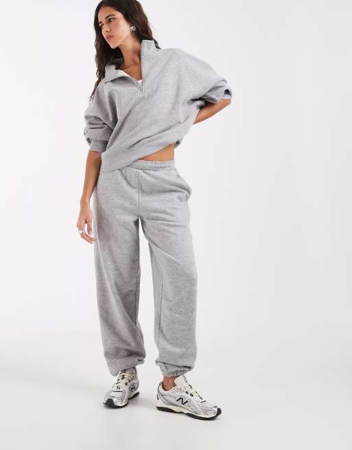 ASOS DESIGN - Mix & Match - Sweat à envers brossé - Gris chiné, 4 de 6