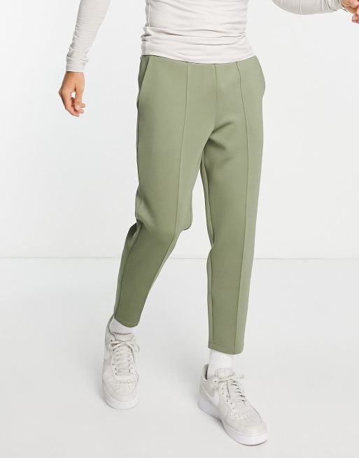 ASOS DESIGN - Jogger ajusté en néoprène - Kaki