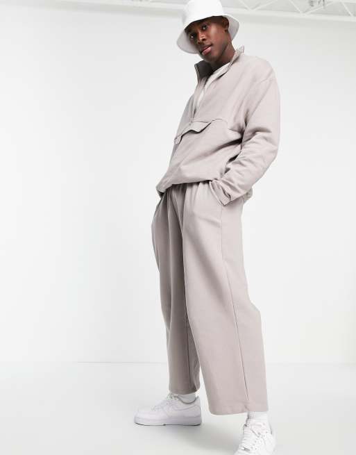 ASOS DESIGN - Jogger ample oversize d'ensemble - Gris