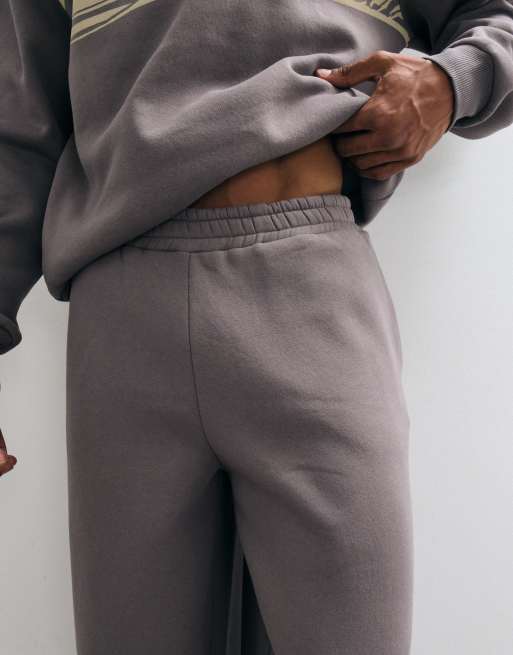 ASOS DESIGN jogger balloon oversize con stampa grigia, 4 di 5