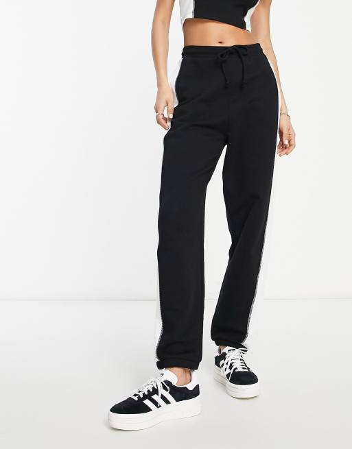 ASOS DESIGN jogger co-ord in mono colourblock | ASOS