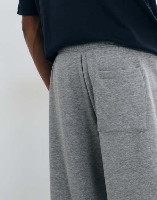 ASOS DESIGN jogger coupe barrel cocon gris chiné, 4 de 5
