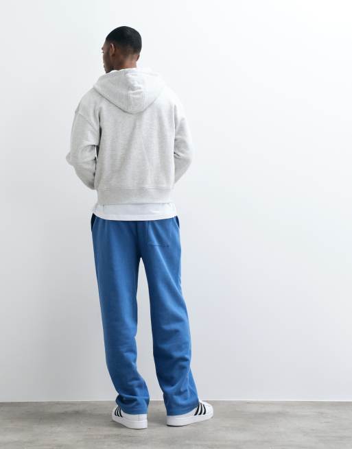 ASOS DESIGN - jogger de pernera ancha con lavado ácido en delft, 4 de 5