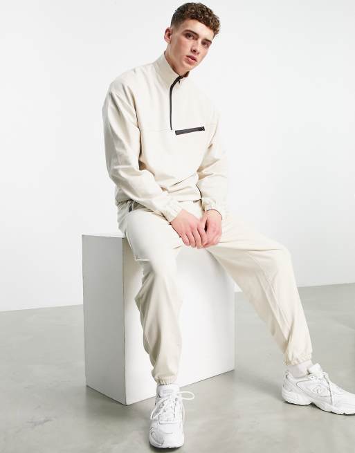 ASOS DESIGN - Jogger d'ensemble oversize - Beige