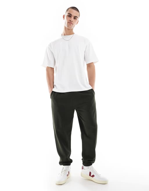 ASOS DESIGN - Jogger fuselé basique - Vert foncé