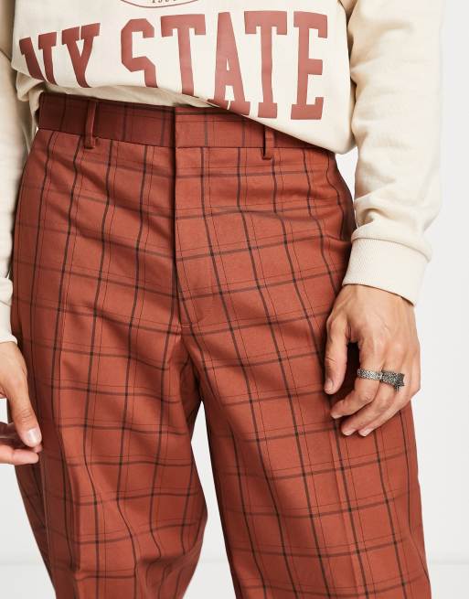 ASOS DESIGN - Jogger habillé fuselé en crêpe à carreaux, 4 de 4