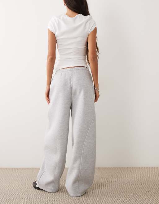 ASOS DESIGN Jogger mit Fassform und Nahtdetails in Grau, 4 von 5