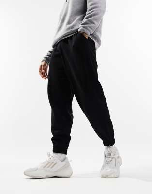 ASOS DESIGN oversized joggers in black - ASOS Price Checker