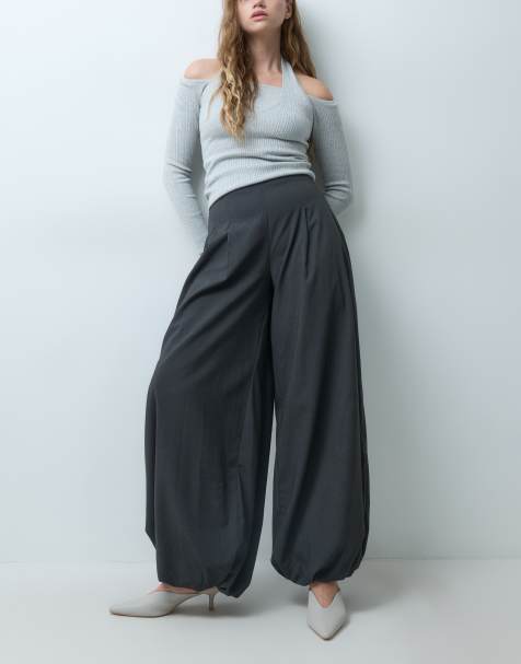 ASOS DESIGN jogger sastre balloon en gris - view 1