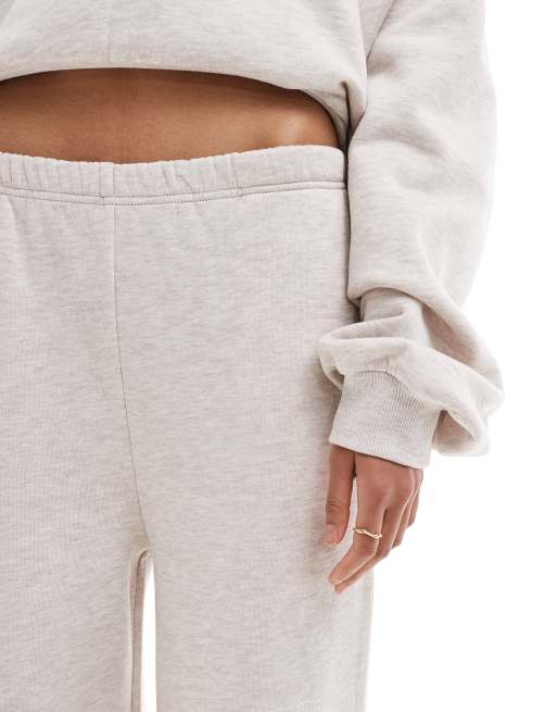 ASOS DESIGN - Joggers a fondo ampio color avena in coordinato, 4 di 5