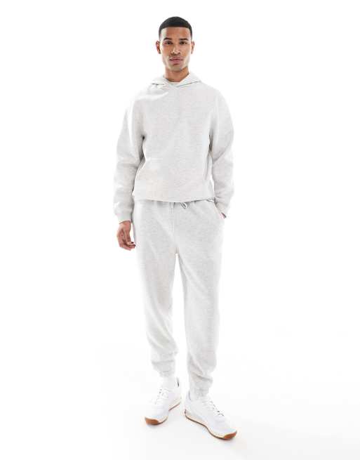 ASOS DESIGN - Joggers affusolati grigio chiaro in coordinato, 2 di 5