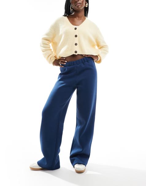 ASOS DESIGN - Joggers ampi blu navy - view 1
