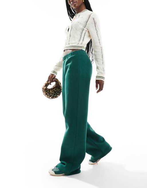 ASOS DESIGN - Joggers ampi verde bosco