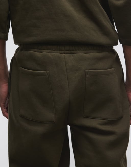 ASOS DESIGN - Joggers dritti kaki, 4 di 5