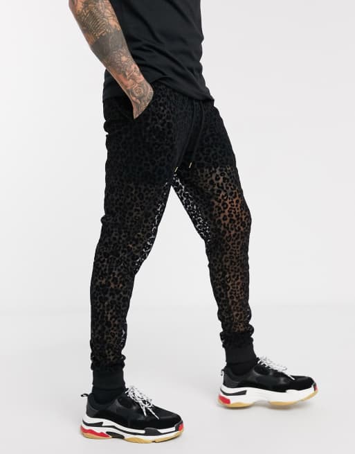 Joggers discount with mesh