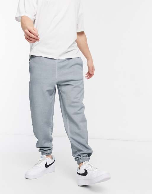 ASOS DESIGN - Tuta sportiva lavaggio a olio grigio scuro in coordinato, 3 di 3