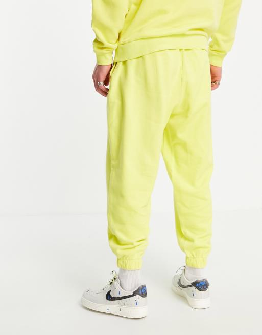 ASOS DESIGN - Joggers oversize giallo slavato in coordinato, 2 di 4