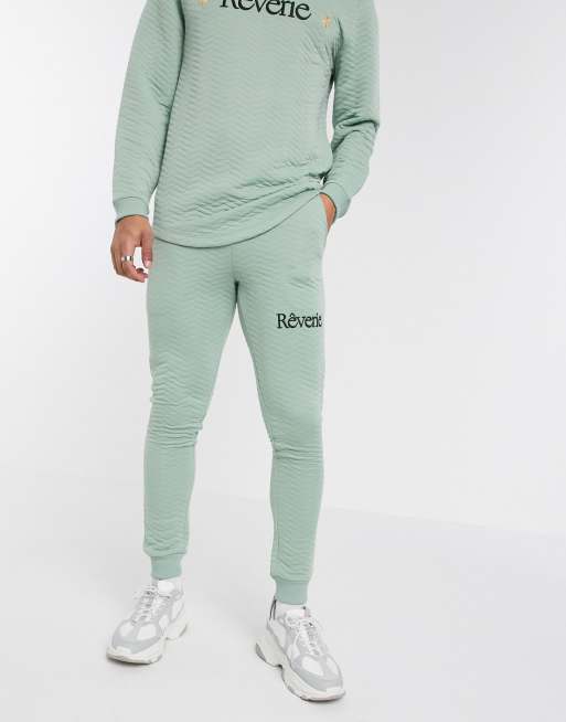 ASOS DESIGN - Coordinato testurizzato con scritta "Revere" ricamata , 3 di 3