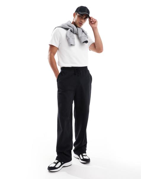 ASOS DESIGN - Joggers super larghi neri - view 1