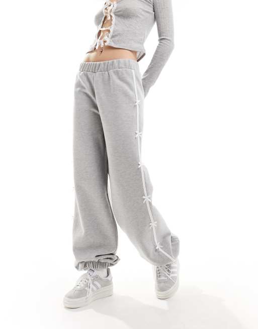 Asos grey joggers womens on sale