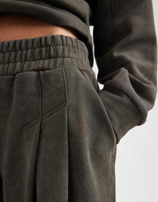 ASOS DESIGN – Joggersy w spranym odcieniu khaki, część zestawu, 4 z 5