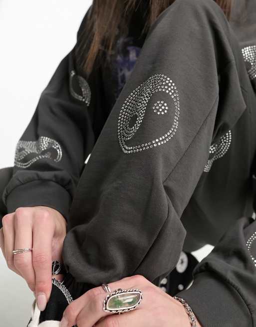 ASOS DESIGN – Joggersy z grafiką Yin Yang, część zestawu, 3 z 4