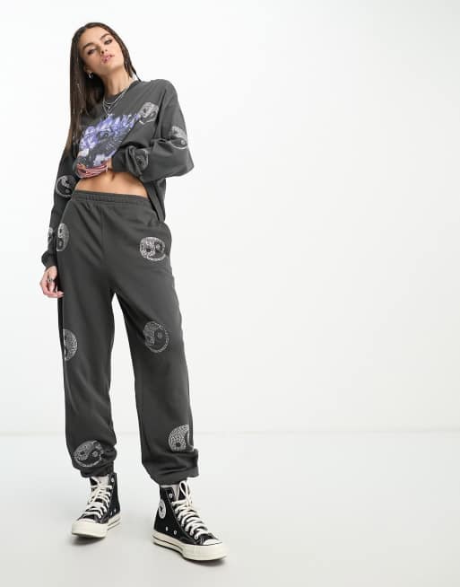 ASOS DESIGN – Joggersy z grafiką Yin Yang, część zestawu, 4 z 4