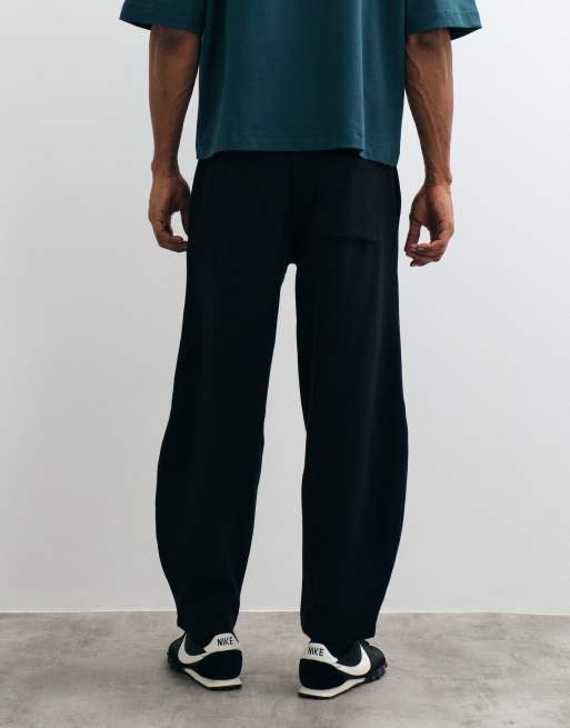 ASOS DESIGN joggery slim balloon w kolorze czarnym, 3 z 5