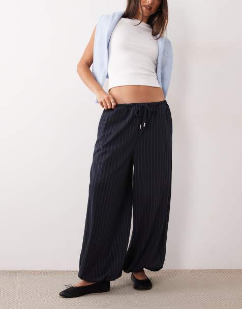 ASOS DESIGN joggery z zestawu w prążek o luźnym kroju - view 1