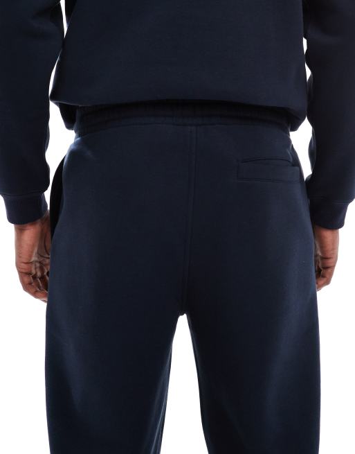 ASOS DESIGN - Joggingbroek met rechte pijpen in marineblauw, 4 van 5