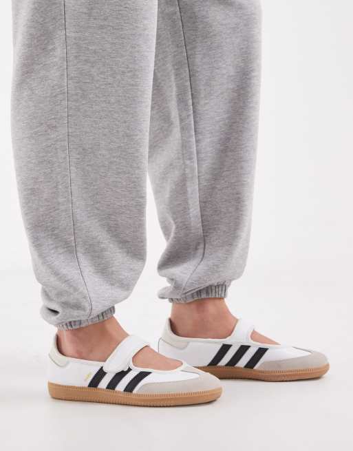 ASOS DESIGN joggingbyxor med uppvikta benslut i gråmelerad, 4 av 5