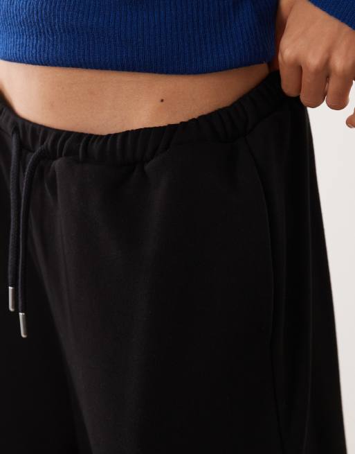 ASOS DESIGN Jogginghose in lockerer Passform in Schwarz, 5 von 5
