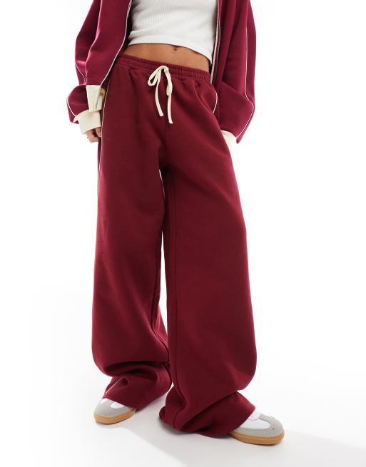 ASOS DESIGN – Jogginghose mit weitem Bein und farblich abgesetztem seitlichem Streifen, 2 von 5