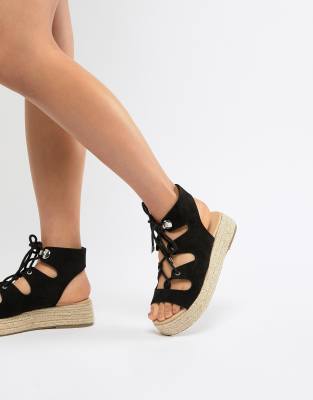 asos lace up espadrilles