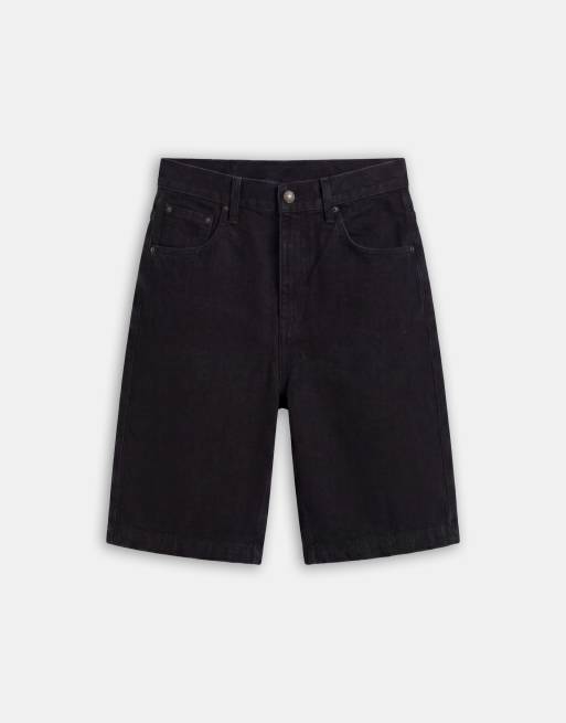 ASOS DESIGN - Jorts di jeans ampi neri , 6 di 9