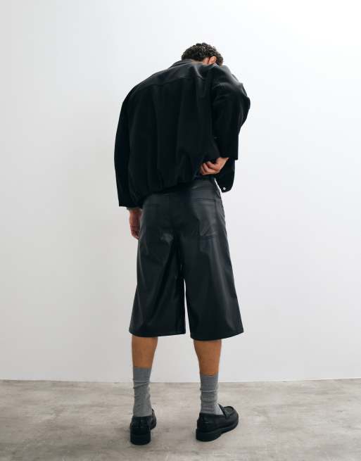 ASOS DESIGN jorts longueur allongée noirs, 3 de 5