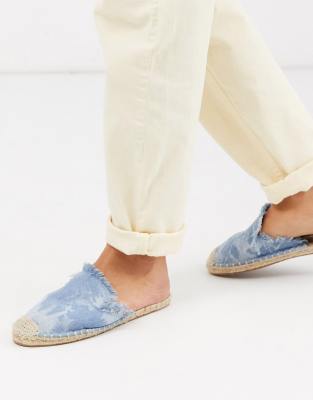 espadrille mules