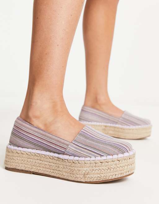 Espadrille top plateforme zara