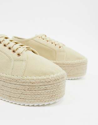 Luana espadrille clearance platform sneaker