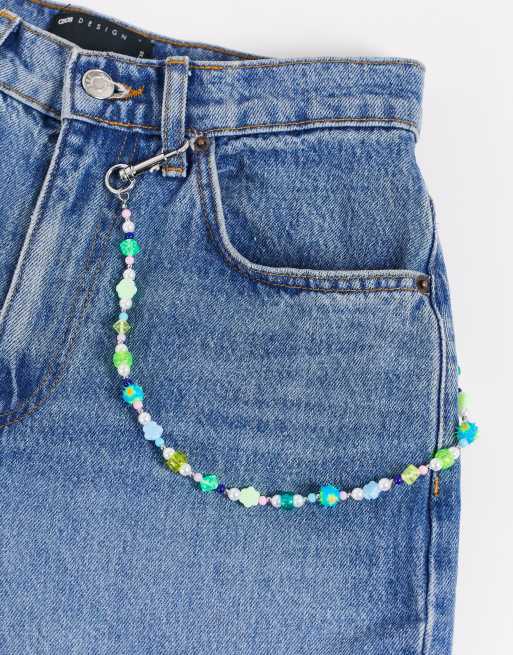 ASOS DESIGN - Joyful - Chaîne multi-usage avec perles colorées