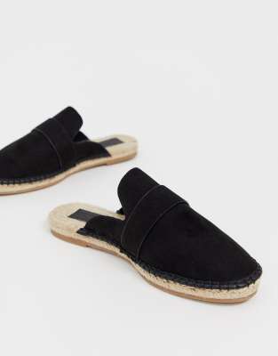 espadrille loafer mule