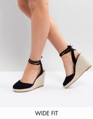 asos wide fit wedges