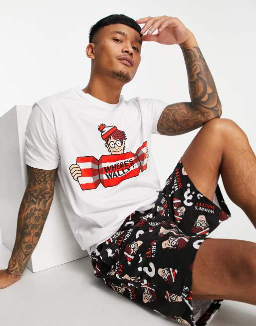 ASOS DESIGN – Jul – Pyjamas med 