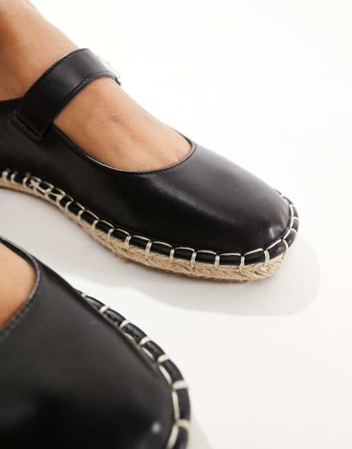 Asos black espadrilles sales