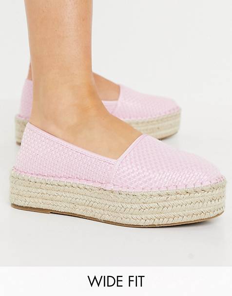 Damen Schuhe Flache Schuhe Espadrilles und Sandalen flatform-espadrilles zum hineinschlüpfen Schuh madeline 