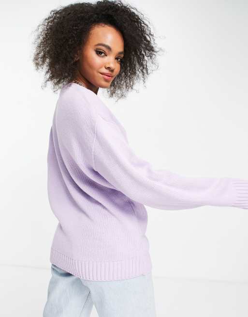 Asos lilac jumper hotsell