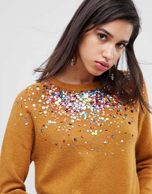 Asos 2025 sequin jumper