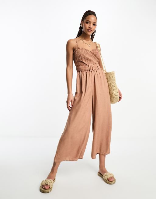 Asos rust jumpsuit online